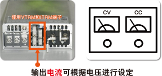 輸出電流可根據(jù)電壓進(jìn)行設(shè)定